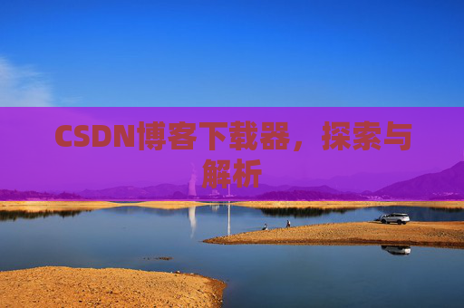 CSDN博客下载器，探索与解析